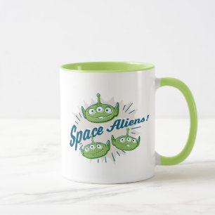 Toy Story 4   "Space Aliens" Retro Graphic Mug