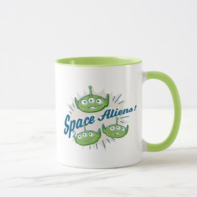 Toy Story 4 | "Space Aliens" Retro Graphic Mug (Right)