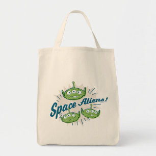 Toy Story 4   "Space Aliens" Retro Graphic Tote Bag