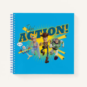 Toy Story 4   "Takin' Action!" Group Art Notebook