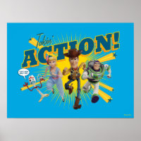 Toy Story 4 | "Takin' Action!" Group Art