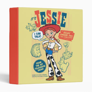 Toy Story 4   Vintage Jessie Cowgirl Doll Ad Binder