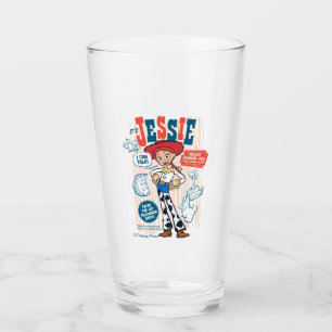 Toy Story 4 Vintage Jessie Cowgirl Doll Ad Glass