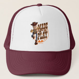 Toy Story 4 Woody "Made To Play" Trucker Hat