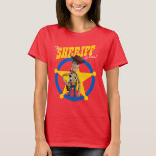 Toy Story 4 Woody "The Sheriff Is Here" T-Shirt