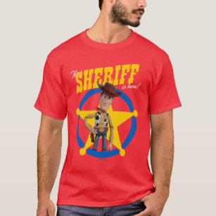 Toy Story 4   Woody "The Sheriff Is Here" T-Shirt