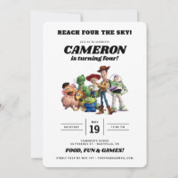 Toy Story 4th Birthday | Reach Four the Sky
