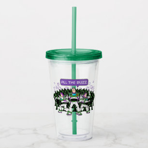 Toy Story 5 All The Buzz Lightyear Acrylic Tumbler