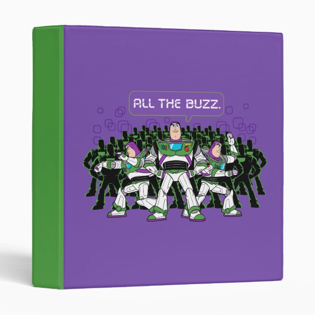 Toy Story 5 | All The Buzz Lightyear Binder (Front/Spine)