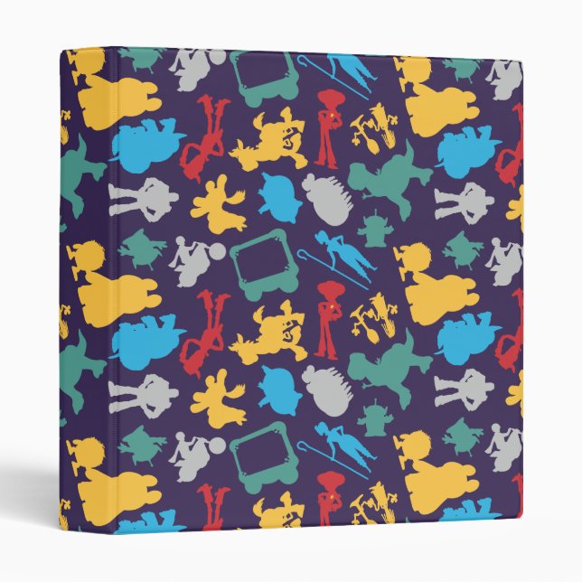 Toy Story 5 | Character Silhouette Pattern Binder (Front/Spine)