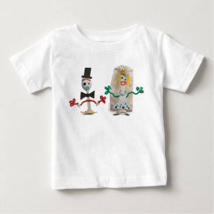 Toy Story 5   Forky & Karen Beverly Wedding Baby T-Shirt