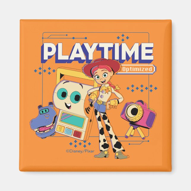 Toy Story 5 | Jessie Playtime Optimized Tech Magnet (Front)