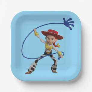 Toy Story 5 Jessie Sticky Hand Lasso Paper Plate