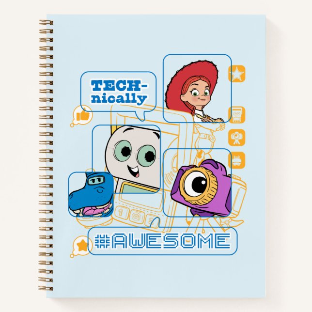 Toy Story 5 | Technically Awesome Notebook (Front)