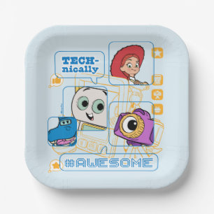 Toy Story 5 Technically Awesome Paper Plate