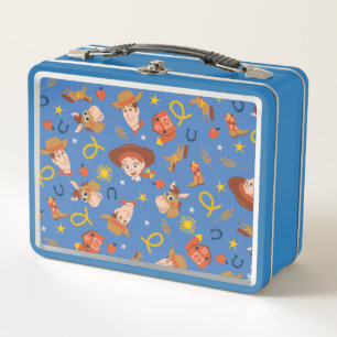 Toy Story 5   Woody, Jessie & Bullseye Roundup Metal Lunch Box