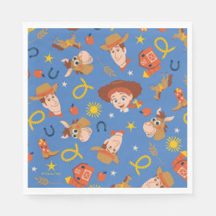 Toy Story 5 Woody, Jessie & Bullseye Roundup Napkin