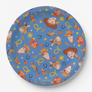 Toy Story 5 Woody, Jessie & Bullseye Roundup Paper Plate