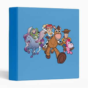 Toy Story 5 Woody, Jessie & Buzz Ride Binder