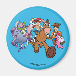 Toy Story 5   Woody, Jessie & Buzz Ride Magnet