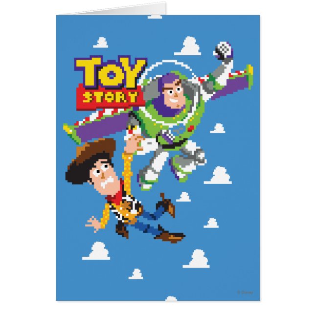 Toy Story 8Bit Woody and Buzz Lightyear (Front)