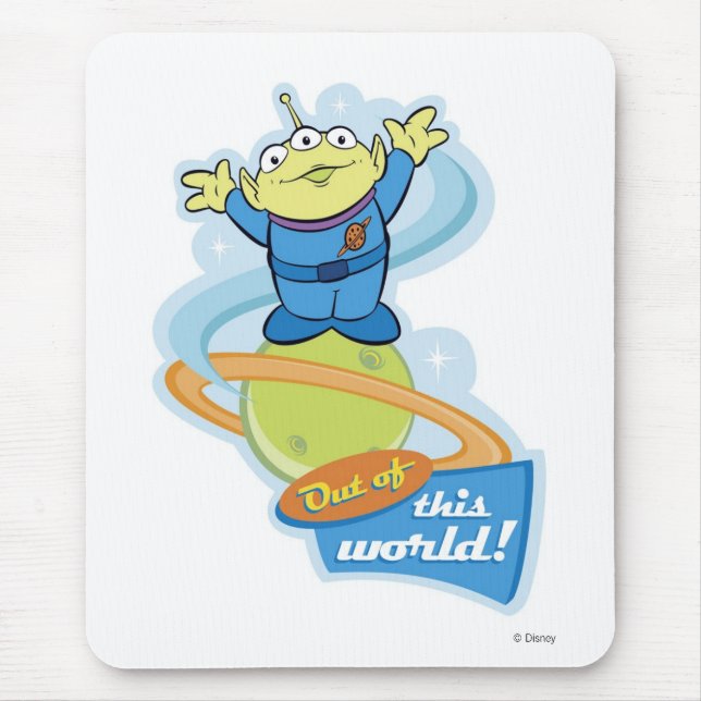 Toy Story Alien "Out of This World" Mouse Pad (Front)