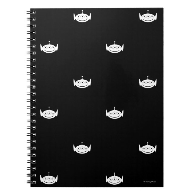 Toy Story | Alien Pattern Notebook (Front)