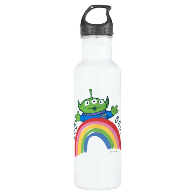 Toy Story Alien Rainbow 710 Ml Water Bottle (Front)