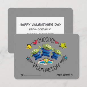 Toy Story - Aliens   Valentine's Day Invitation