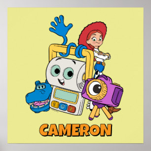 Toy Story Atlas, Smarty Pants, Snappy, & Jessie Poster