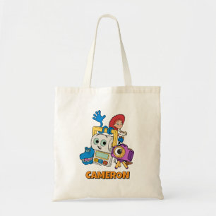 Toy Story Atlas, Smarty Pants, Snappy, & Jessie Tote Bag
