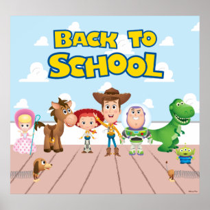 Toy Story   Back To School Poster