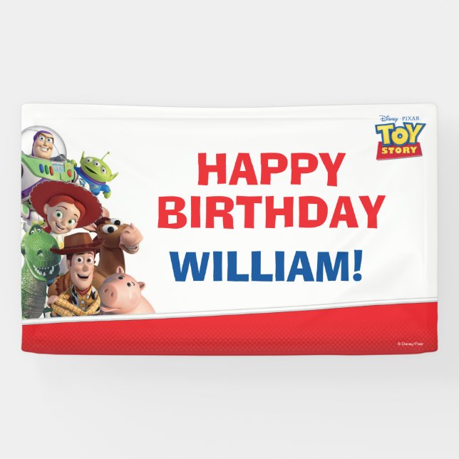 Toy Story Birthday Banner (Horizontal)