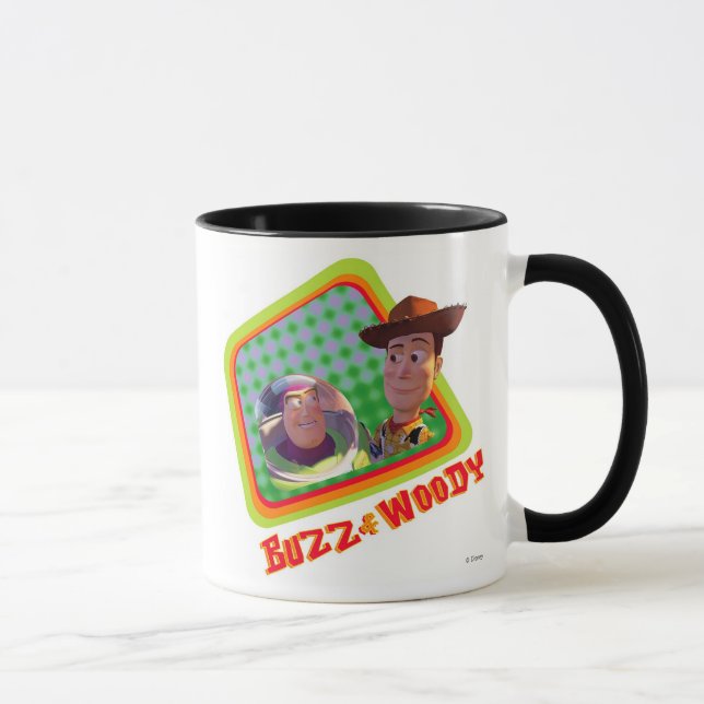 Toy Story Buzz and Woody Friends design Mug (Right)