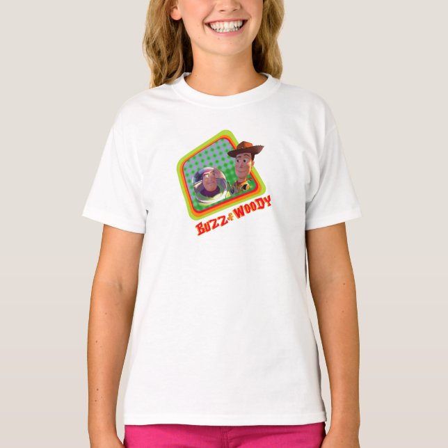 Toy Story Buzz and Woody Friends design T-Shirt (Front)