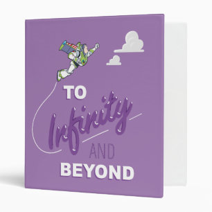 Toy Story   Buzz Flying "To Infinity And Beyond" Binder