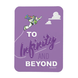 Toy Story   Buzz Flying "To Infinity And Beyond" Magnet