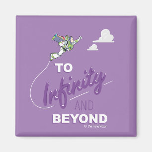 Toy Story   Buzz Flying "To Infinity And Beyond" Magnet