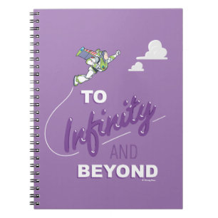 Toy Story   Buzz Flying "To Infinity And Beyond" Notebook