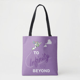 Toy Story   Buzz Flying "To Infinity And Beyond" Tote Bag