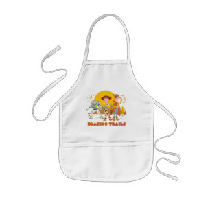 Toy Story Buzz, Jessie, Woody "Blazing Trails" Kids Apron