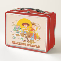 Toy Story Buzz, Jessie, Woody "Blazing Trails"