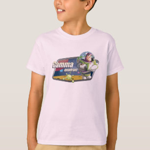 Toy Story Buzz Lightyear Gamma Quadrant logo T-Shirt