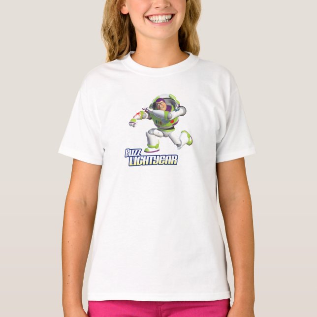 Toy Story Buzz Lightyear Preparing to Fire T-Shirt (Front)
