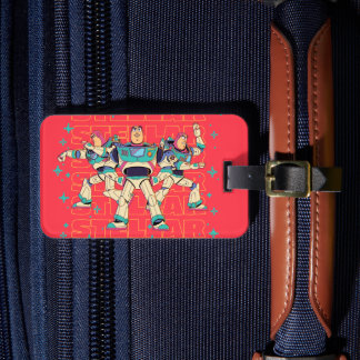 Toy Story Buzz Lightyear "STELLAR" Luggage Tag