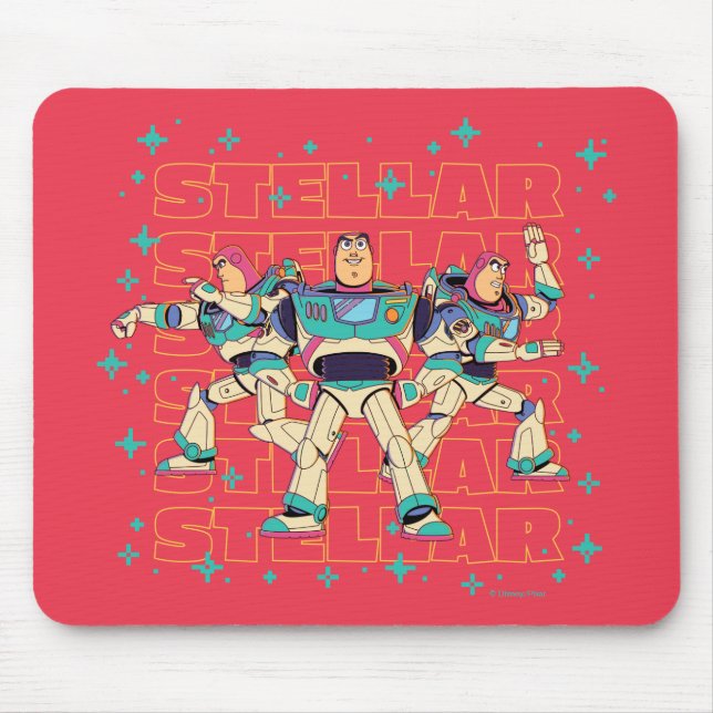 Toy Story Buzz Lightyear "STELLAR" Mouse Pad (Front)
