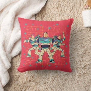 Toy Story Buzz Lightyear "STELLAR" Throw Pillow