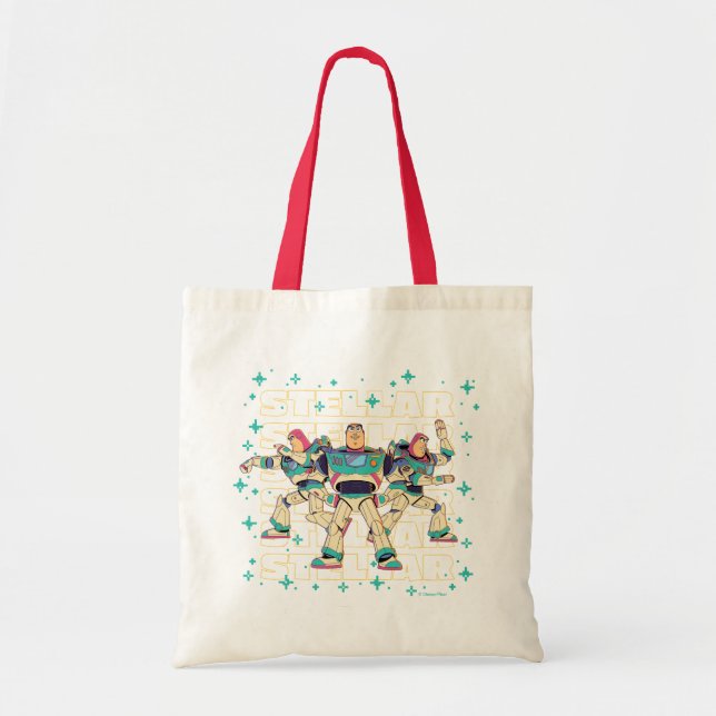 Toy Story Buzz Lightyear "STELLAR" Tote Bag (Front)