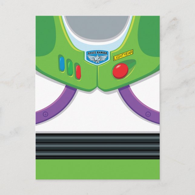 Toy Story | Buzz Lightyear's Space Ranger Suit Postcard (Front)