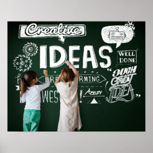 Toy Story Chalkboard Birthday Invitation Poster